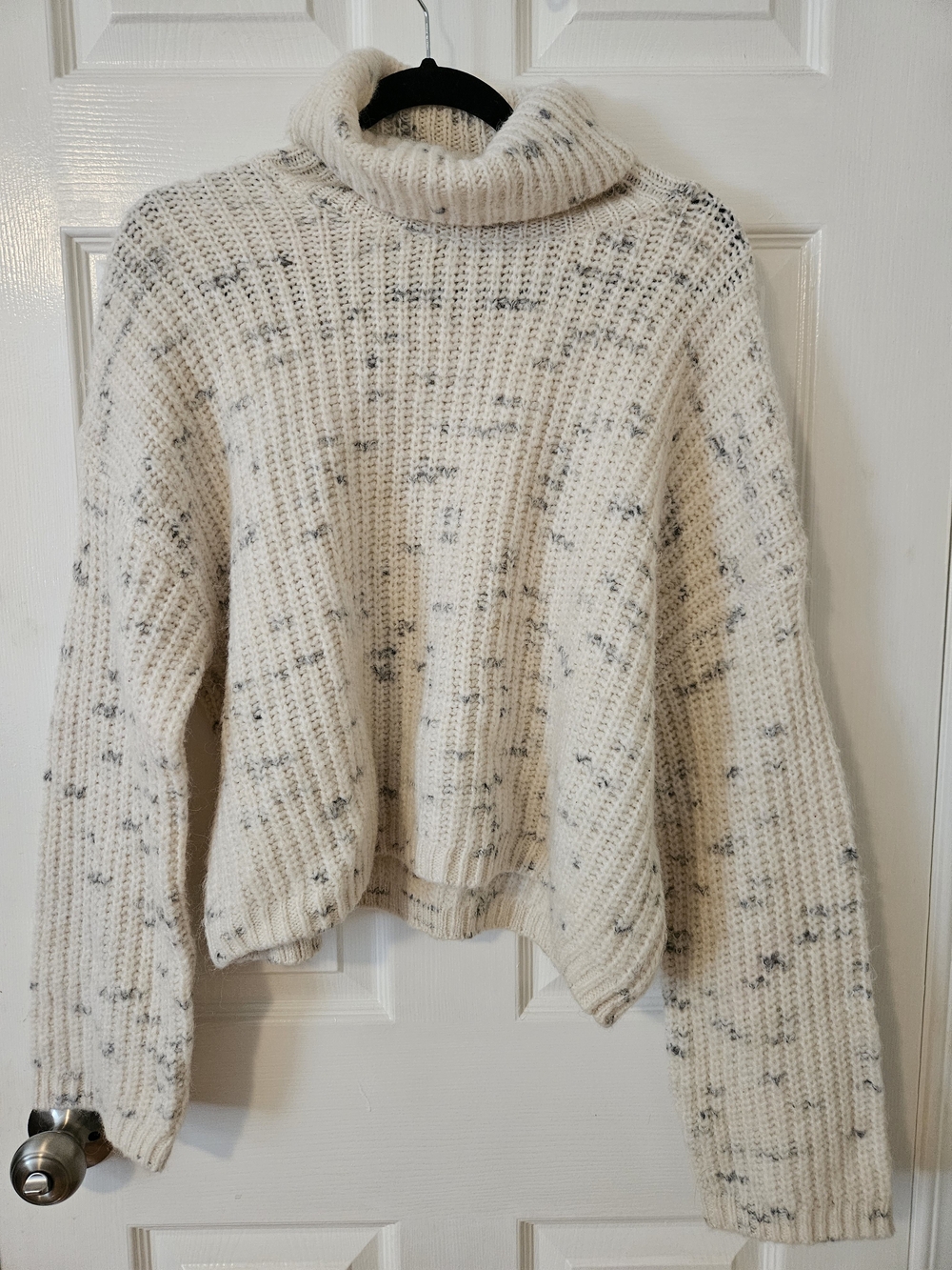 Cozy Cream Turtleneck Women's Sweater